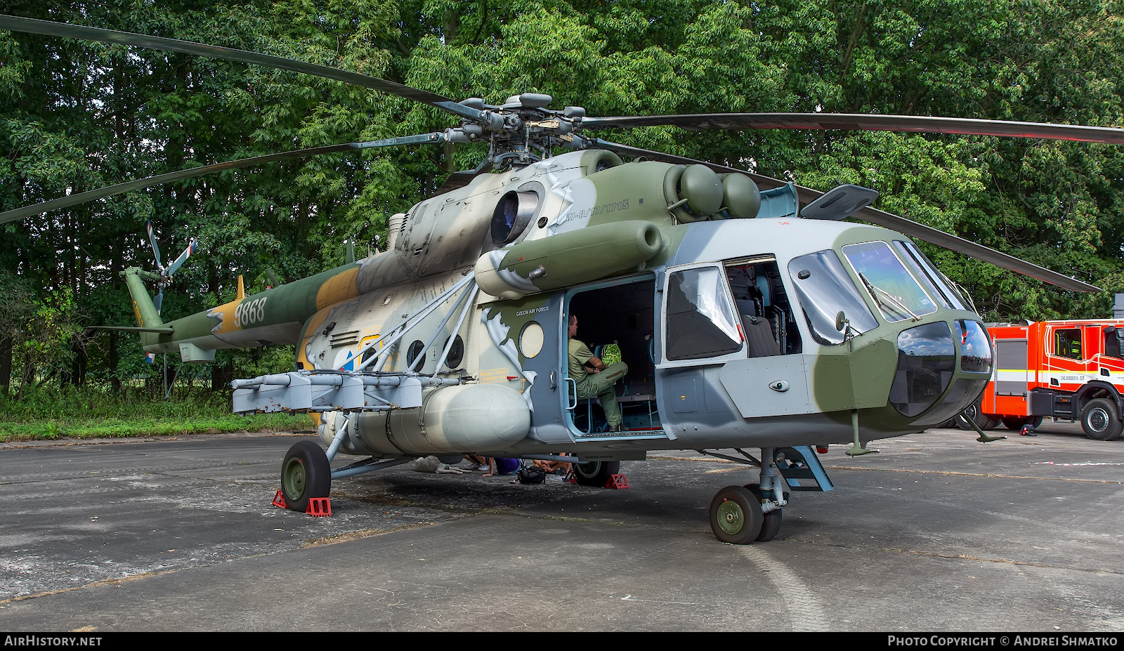 Aircraft Photo of 9868 | Mil Mi-171Sh | Czechia - Air Force | AirHistory.net #715012
