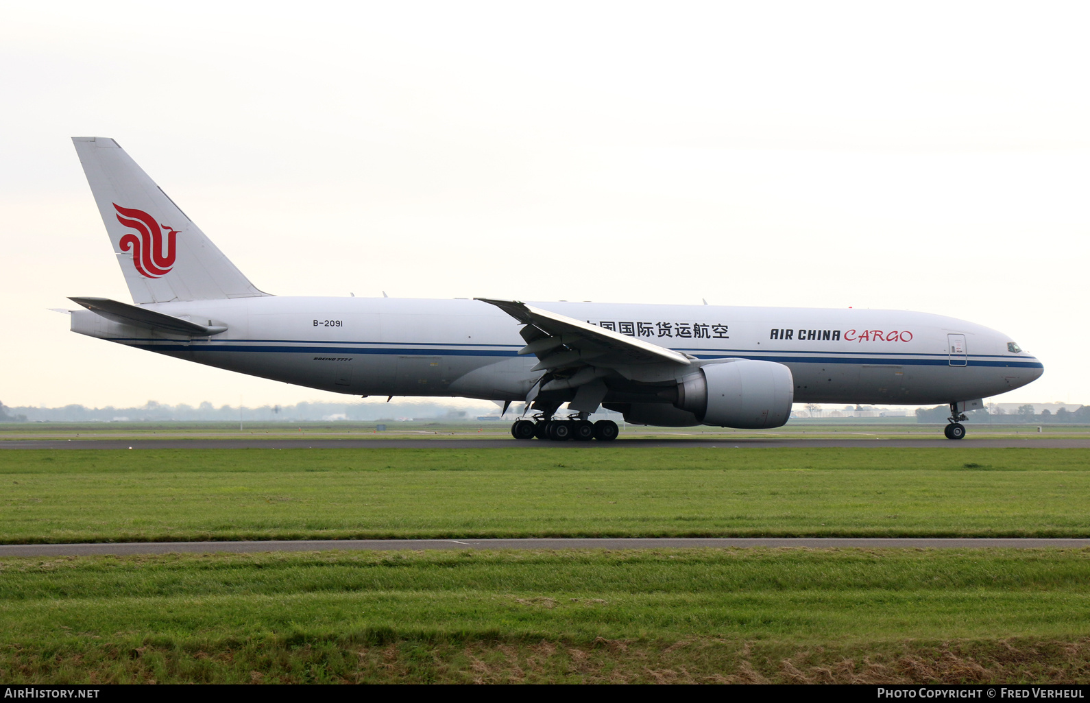 Aircraft Photo of B-2091 | Boeing 777-FFT | Air China Cargo | AirHistory.net #715020