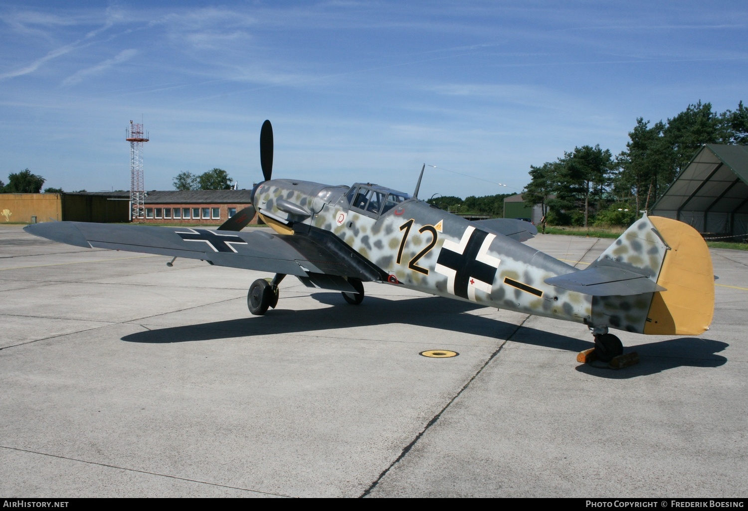 Aircraft Photo of 27083/12 | Messerschmitt Bf-109G-6 | Germany - Air Force | AirHistory.net #715040