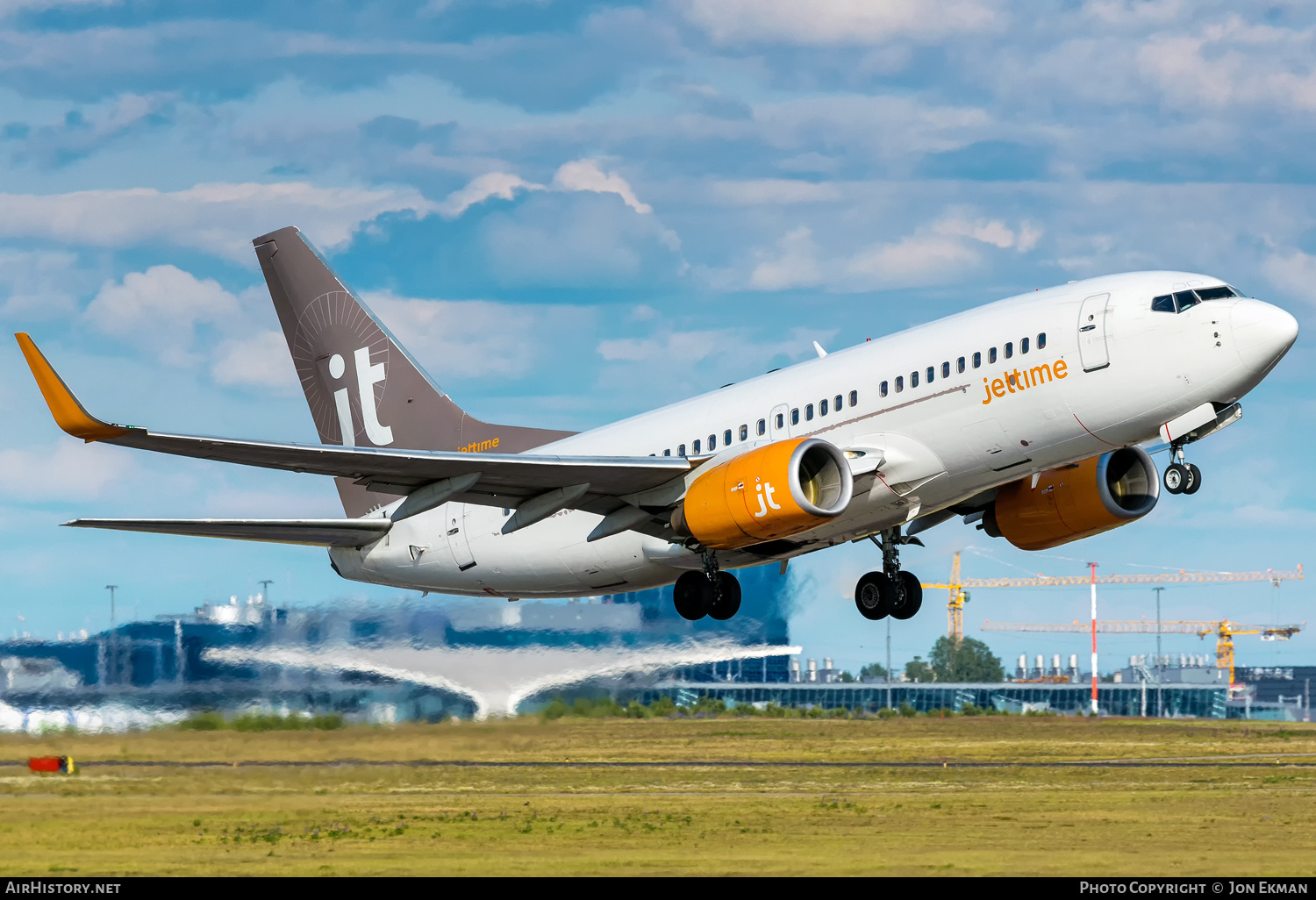 Aircraft Photo of OH-JTZ | Boeing 737-73S | Jettime | AirHistory.net #715045