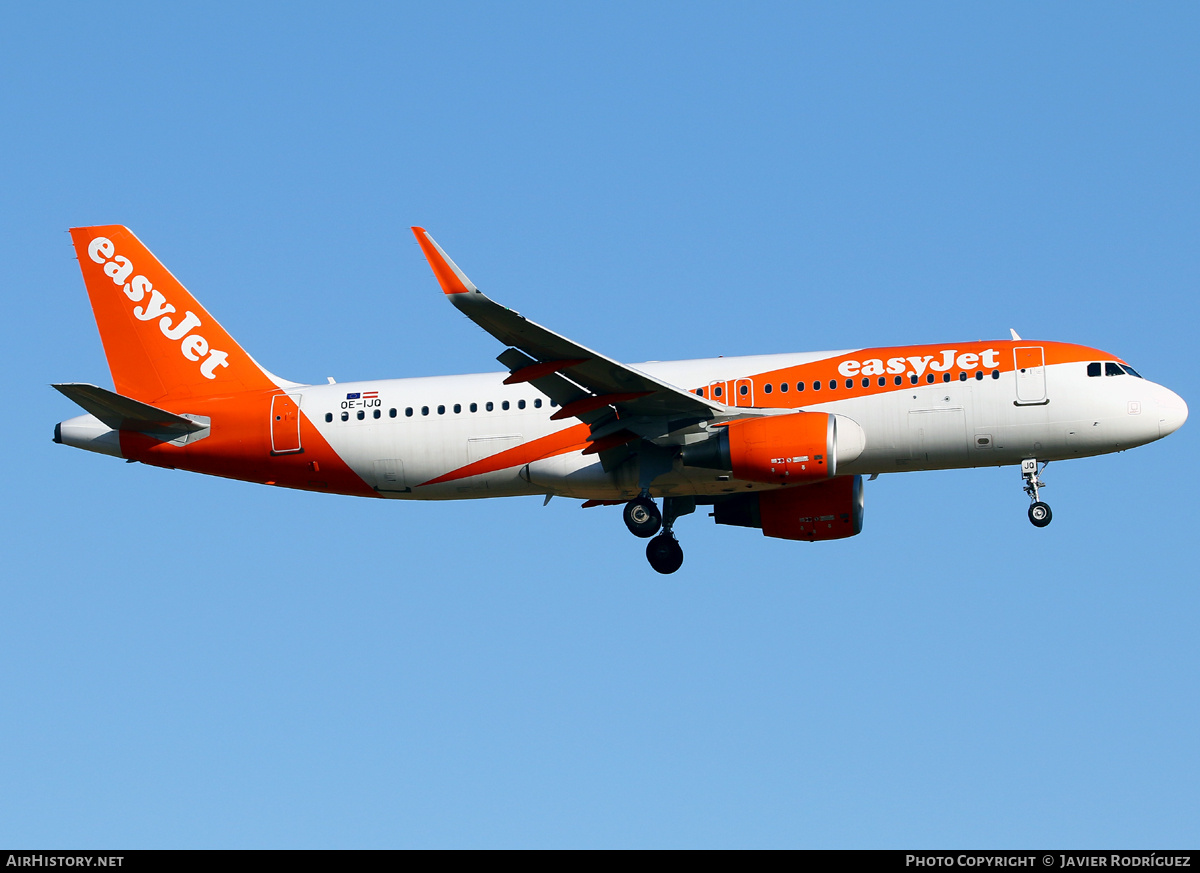 Aircraft Photo of OE-IJQ | Airbus A320-214 | EasyJet | AirHistory.net #715068