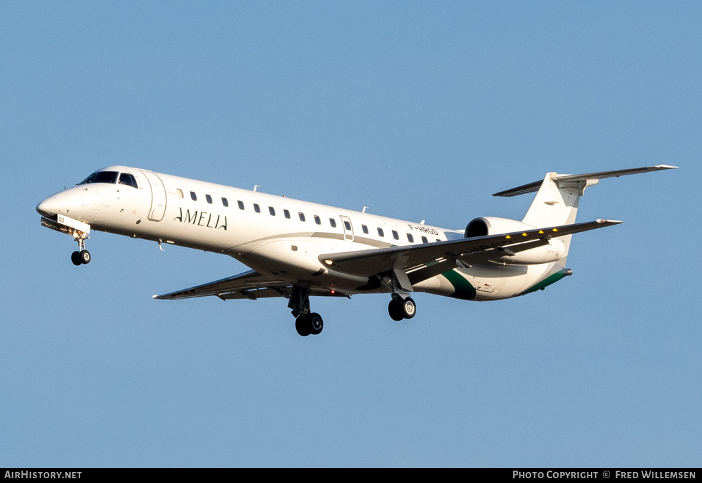 Aircraft Photo of F-HRGD | Embraer ERJ-145LU (EMB-145LU) | Amelia | AirHistory.net #715087