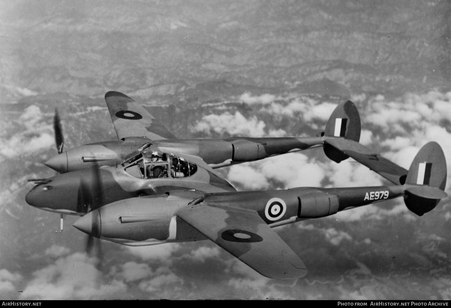Aircraft Photo of AE979 | Lockheed Lightning Mk.1 | UK - Air Force | AirHistory.net #715097