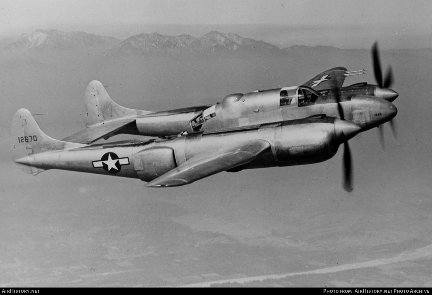 Aircraft Photo of 41-2670 / 12670 | Lockheed XP-58 Chain Lightning | USA - Air Force | AirHistory.net #715113