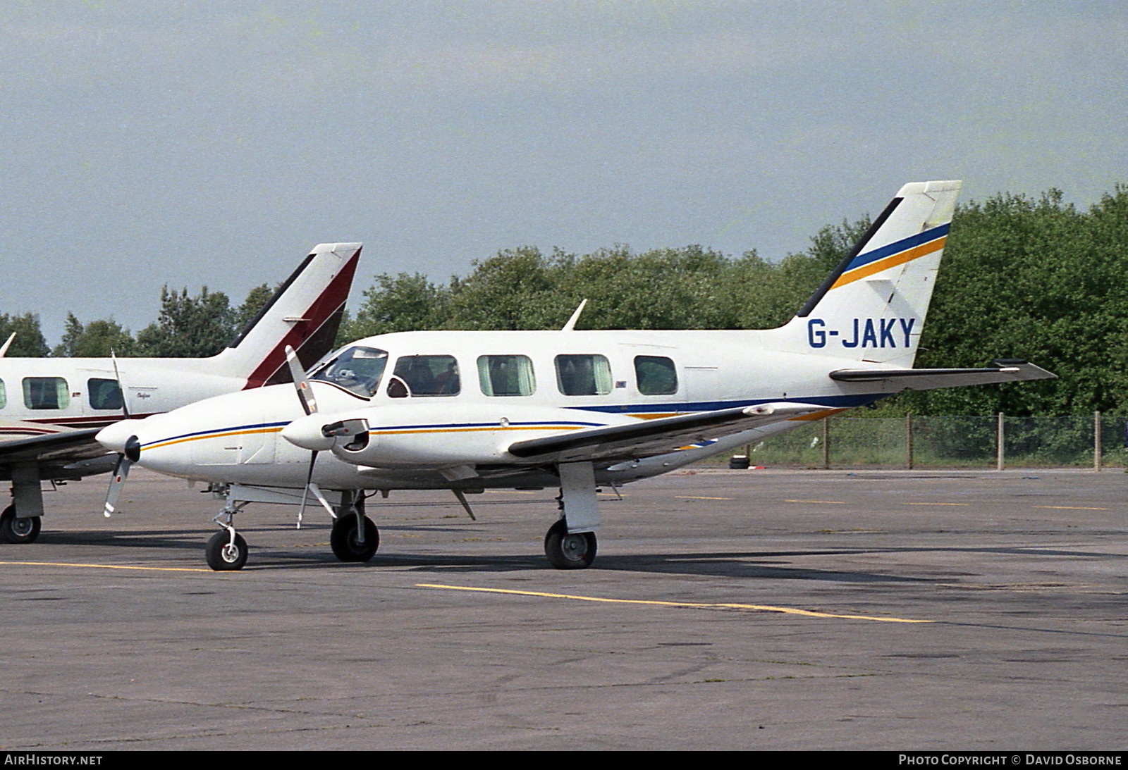 Aircraft Photo of G-JAKY | Piper PA-31-325 Navajo C/R | AirHistory.net #715116