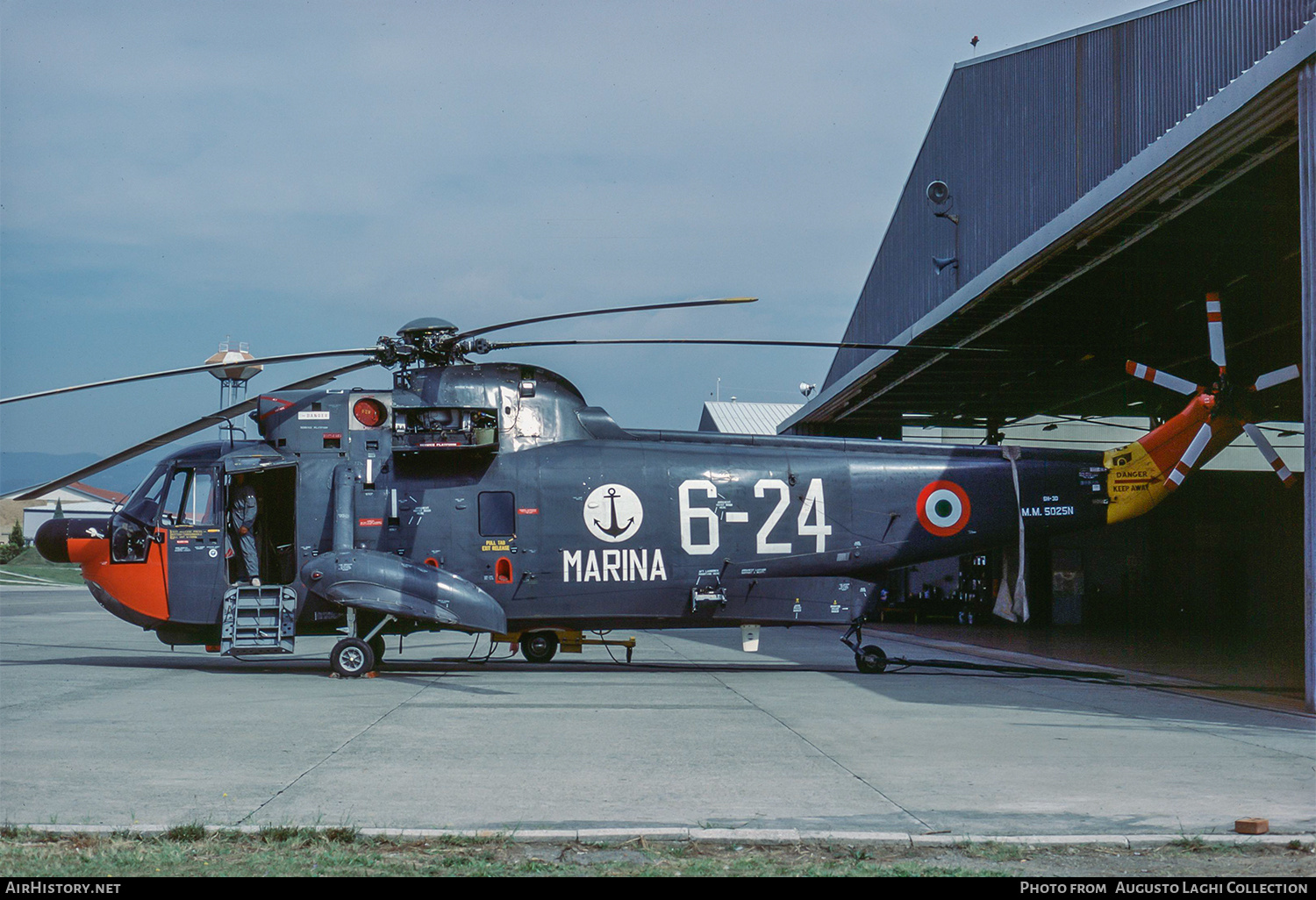 Aircraft Photo of MM5025N | Agusta SH-3D Sea King (AS-61) | Italy - Navy | AirHistory.net #715142
