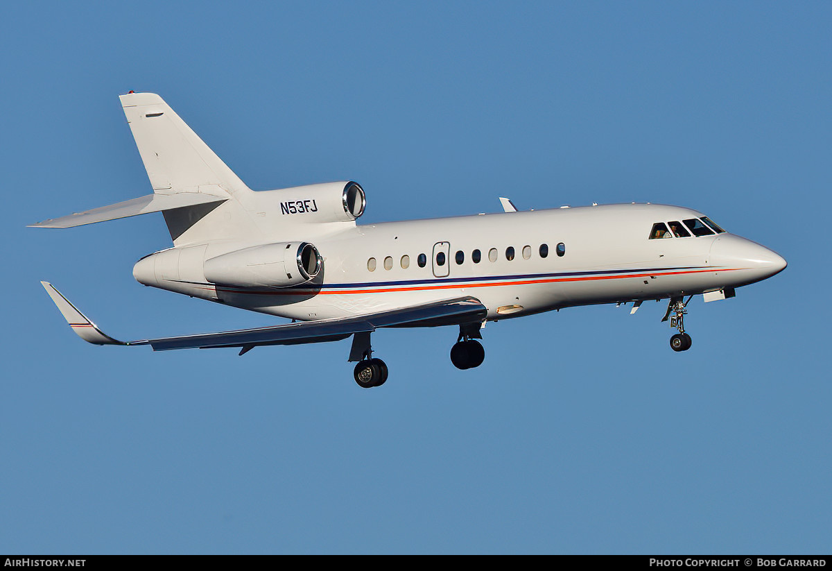 Aircraft Photo of N53FJ | Dassault Falcon 900EX | AirHistory.net #715201