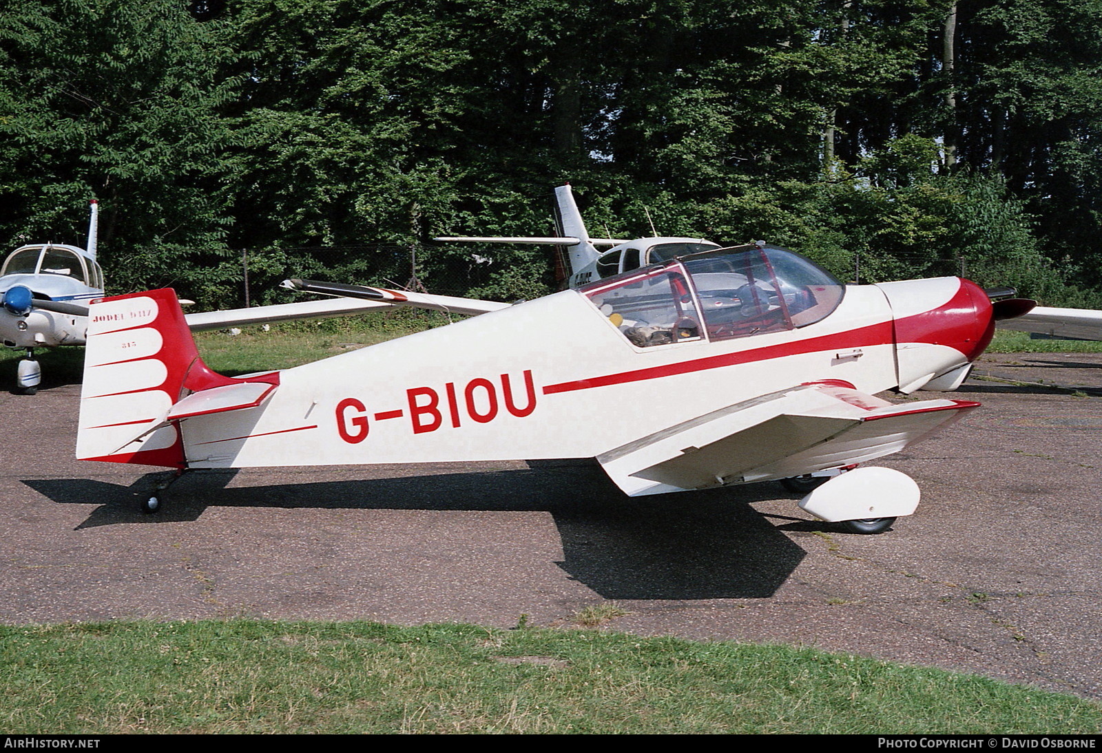 Aircraft Photo of G-BIOU | SAN Jodel D-117A | AirHistory.net #715221