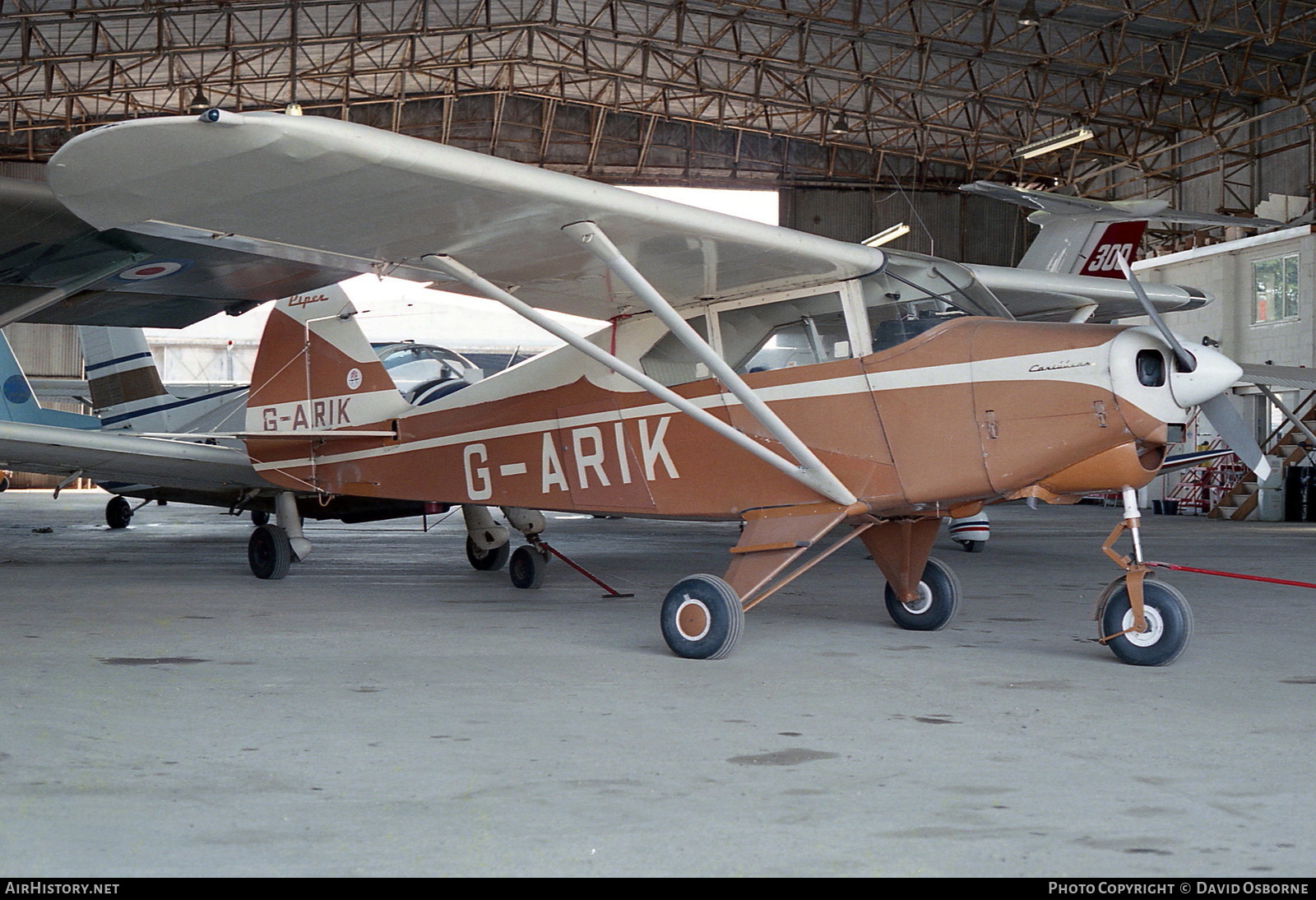 Aircraft Photo of G-ARIK | Piper PA-22-150 Caribbean | AirHistory.net #715252