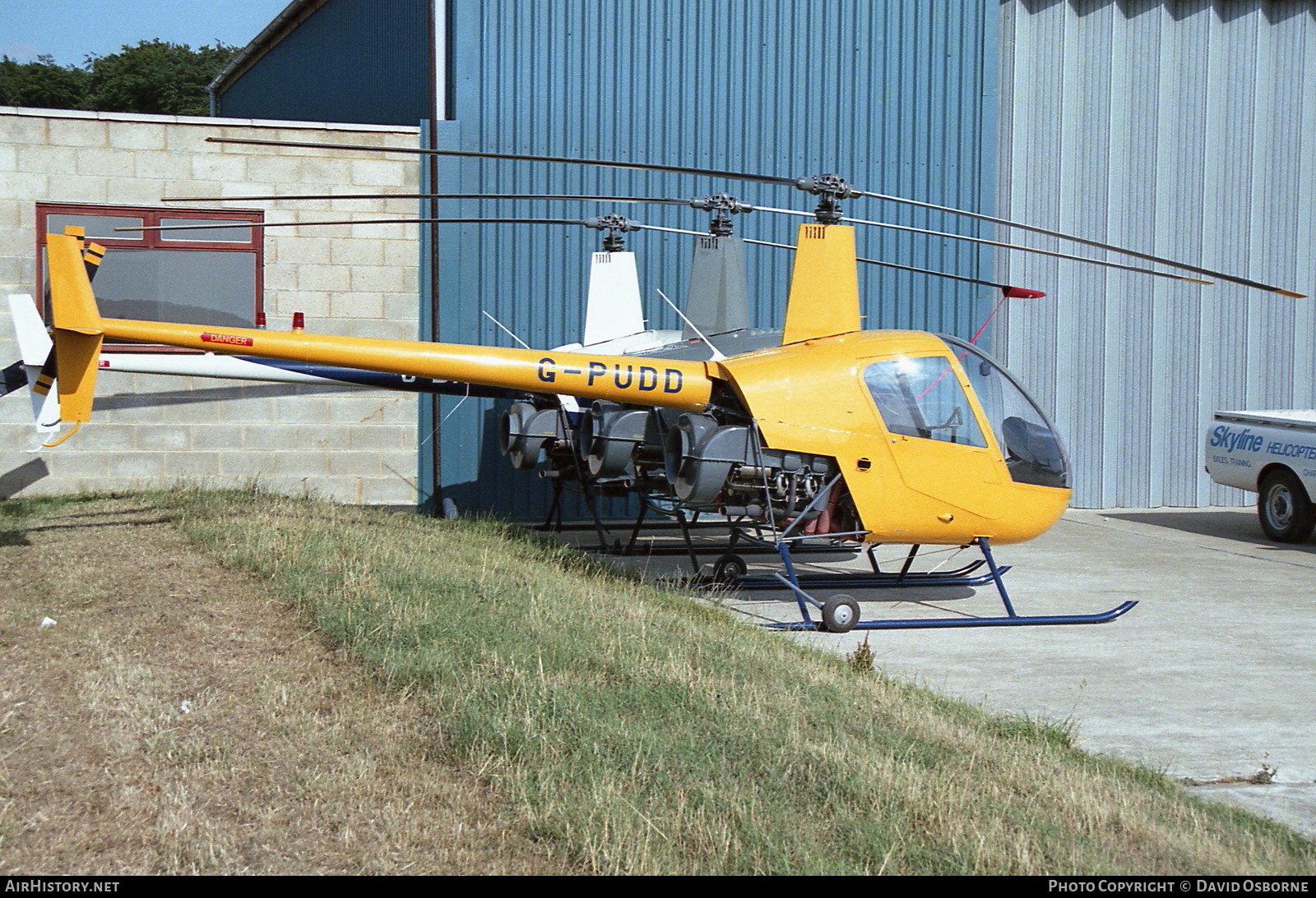 Aircraft Photo of G-PUDD | Robinson R-22 Beta | AirHistory.net #715260