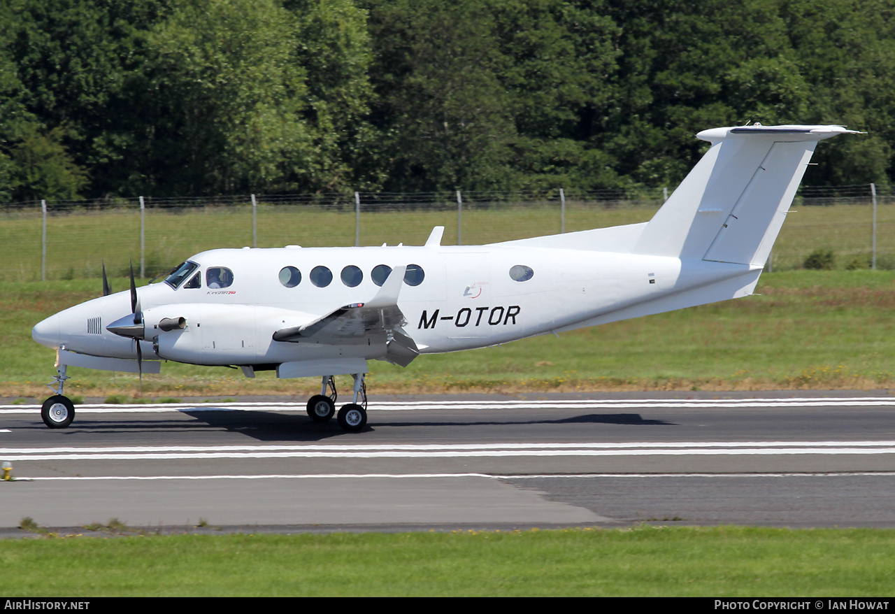 Aircraft Photo of M-OTOR | Beechcraft 250 King Air (200GT) | AirHistory.net #715265