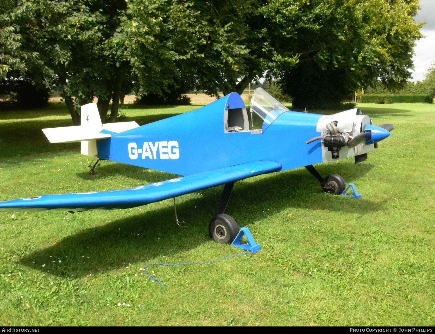 Aircraft Photo of G-AYEG | Falconar F-9 | AirHistory.net #715269
