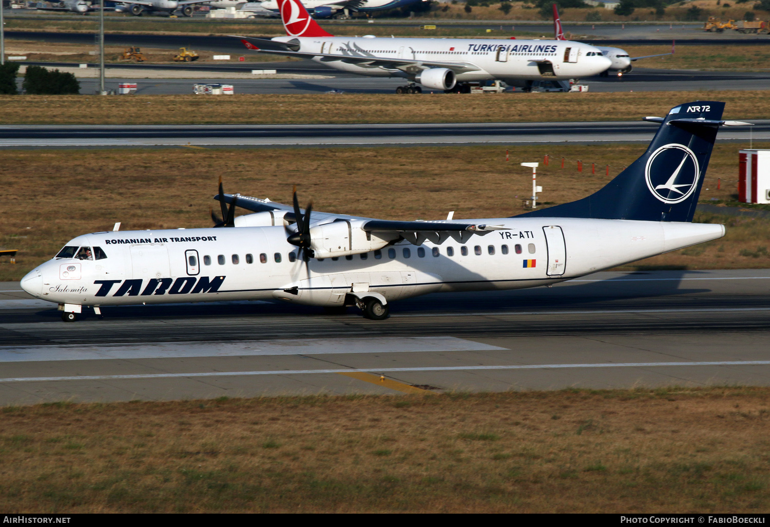 Aircraft Photo of YR-ATI | ATR ATR-72-500 (ATR-72-212A) | TAROM - Transporturile Aeriene Române | AirHistory.net #715280