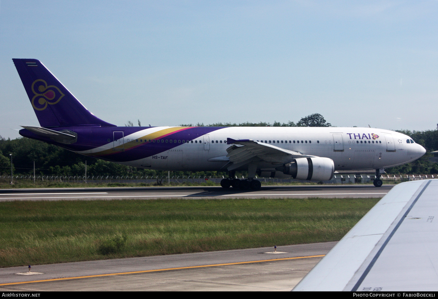 Aircraft Photo of HS-TAF | Airbus A300B4-601 | Thai Airways International | AirHistory.net #715295
