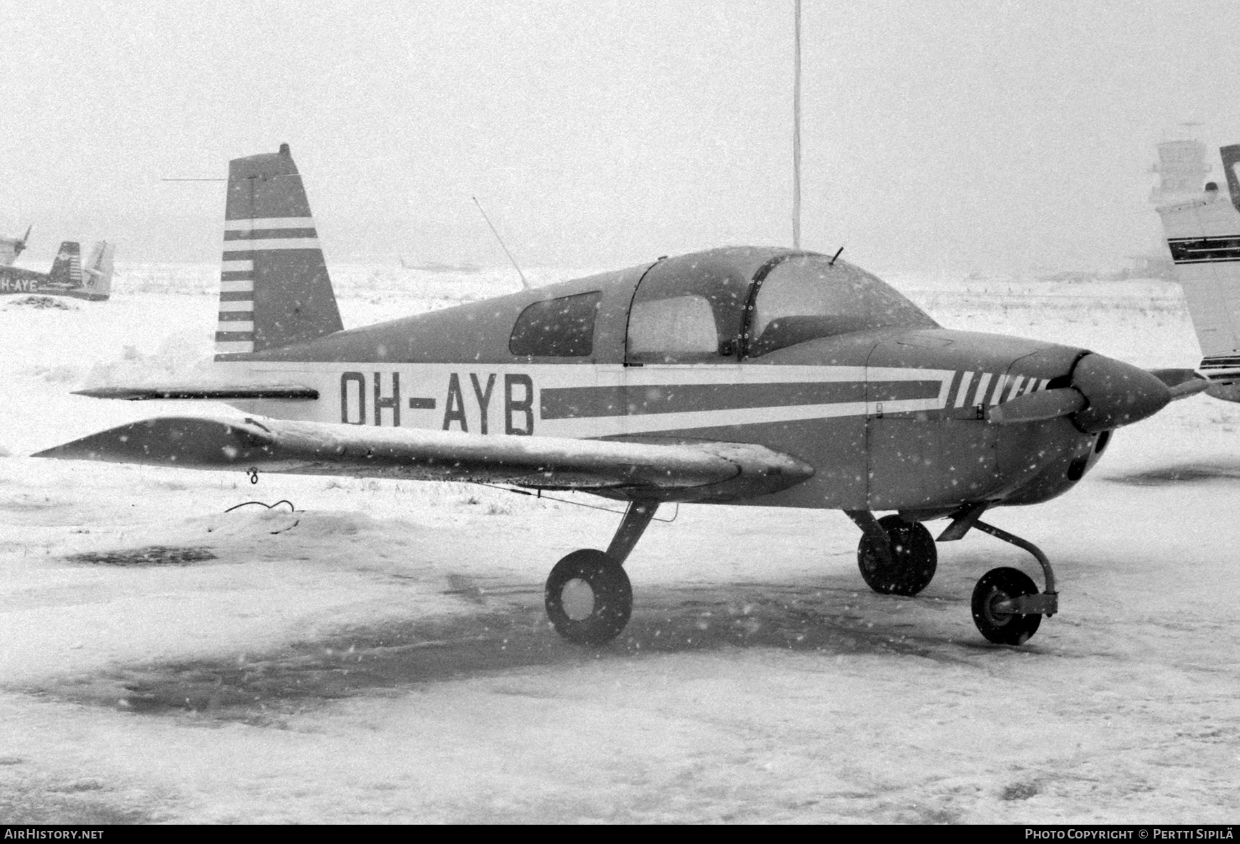 Aircraft Photo of OH-AYB | American AA-1 Yankee | AirHistory.net #715305