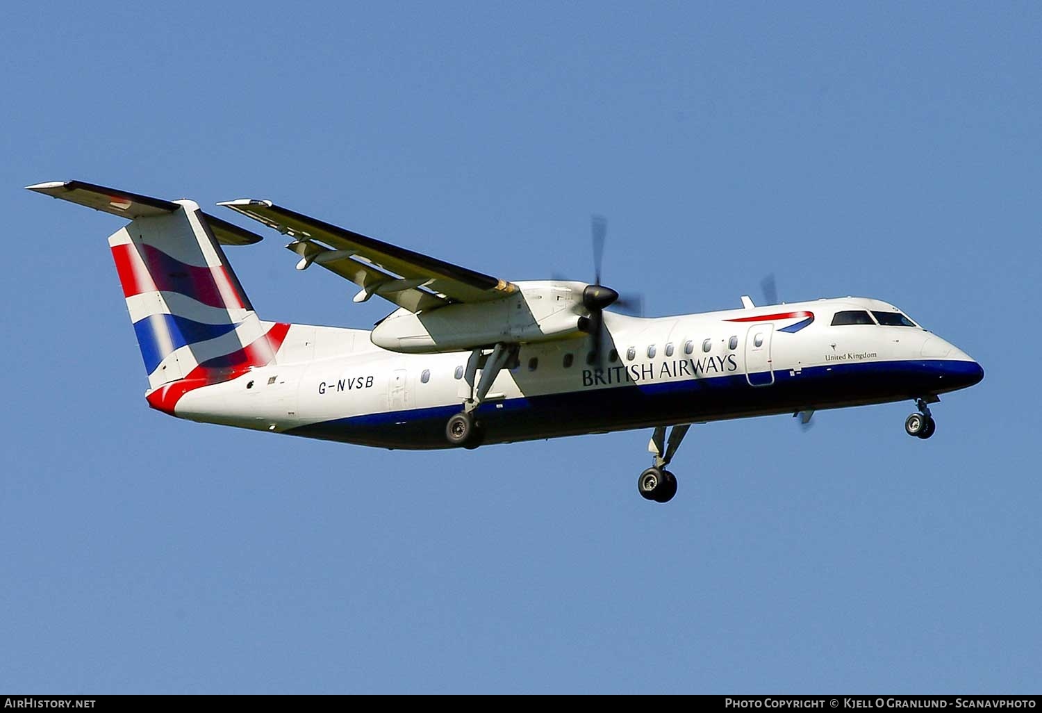 Aircraft Photo of G-NVSB | Bombardier DHC-8-311Q Dash 8 | British Airways | AirHistory.net #715315