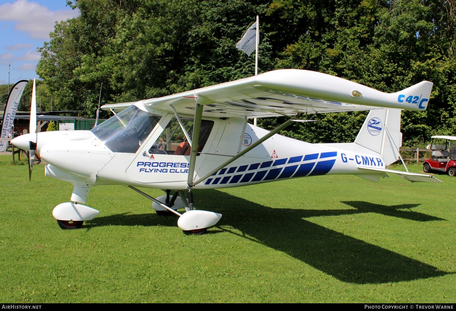 Aircraft Photo of G-CMKR | Comco Ikarus C42 FB100 Charlie | Progress Flying Club | AirHistory.net #715326