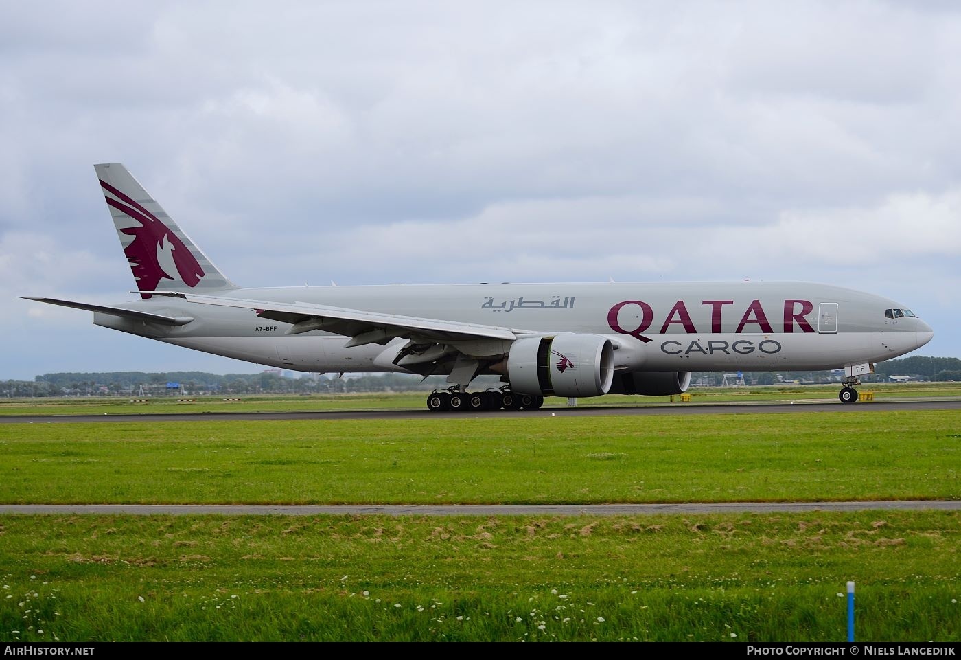 Aircraft Photo of A7-BFF | Boeing 777-FDZ | Qatar Airways Cargo | AirHistory.net #715328