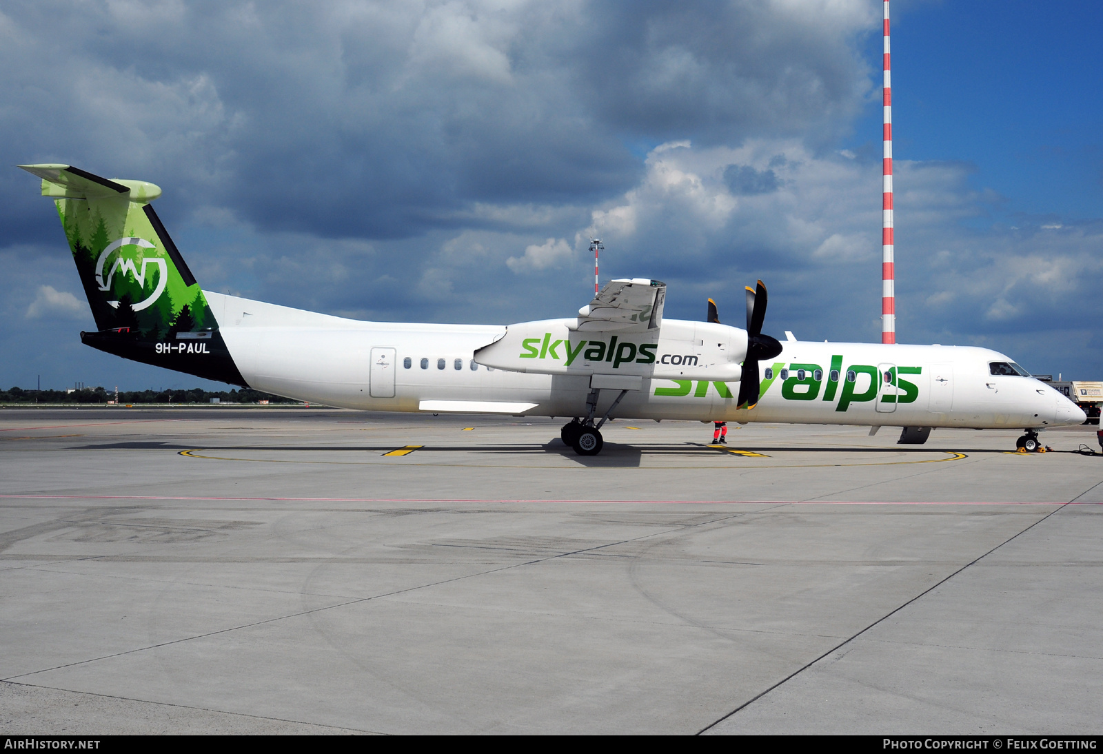 Aircraft Photo of 9H-PAUL | Bombardier DHC-8-402 Dash 8 | SkyAlps | AirHistory.net #715362