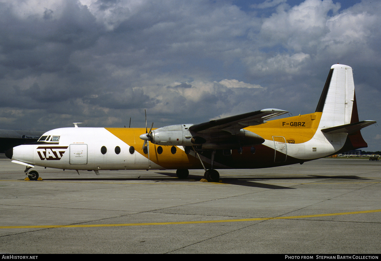 Aircraft Photo of F-GBRZ | Fairchild Hiller FH-227B | TAT - Touraine Air Transport | AirHistory.net #715374