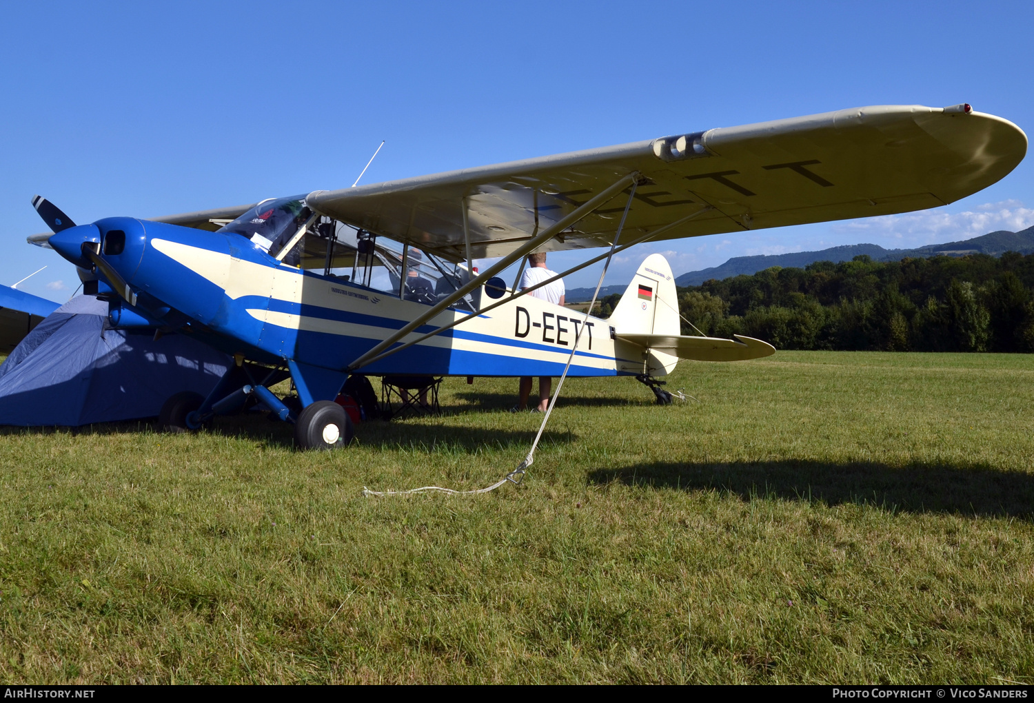 Aircraft Photo of D-EETT | Piper PA-18-150 Super Cub | Industrie-Luftwerbung | AirHistory.net #715376