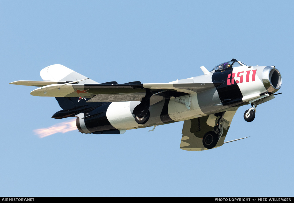 Aircraft Photo of N6953X | PZL-Mielec Lim-5 (MiG-17F) | AirHistory.net #715389