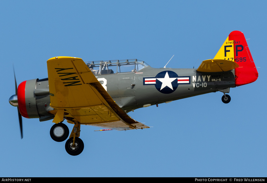 Aircraft Photo of N98FP / 447695 | North American AT-6G Texan | USA - Navy | AirHistory.net #715393