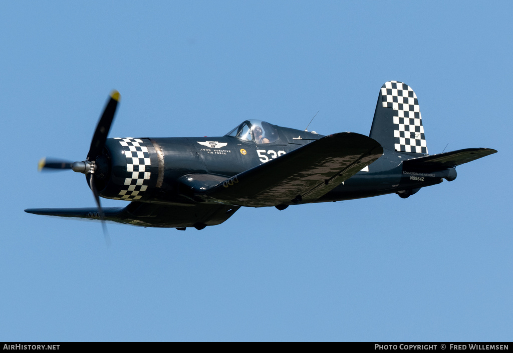 Aircraft Photo of N9964Z / 92468 | Goodyear FG-1D Corsair | Commemorative Air Force | USA - Navy | AirHistory.net #715401