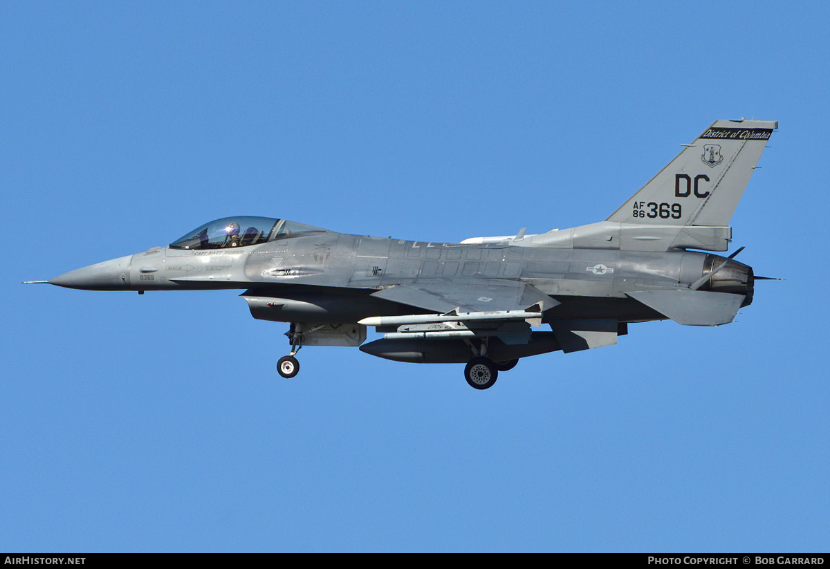 Aircraft Photo of 86-0369 / 0369 | General Dynamics F-16C Fighting Falcon | USA - Air Force | AirHistory.net #715411