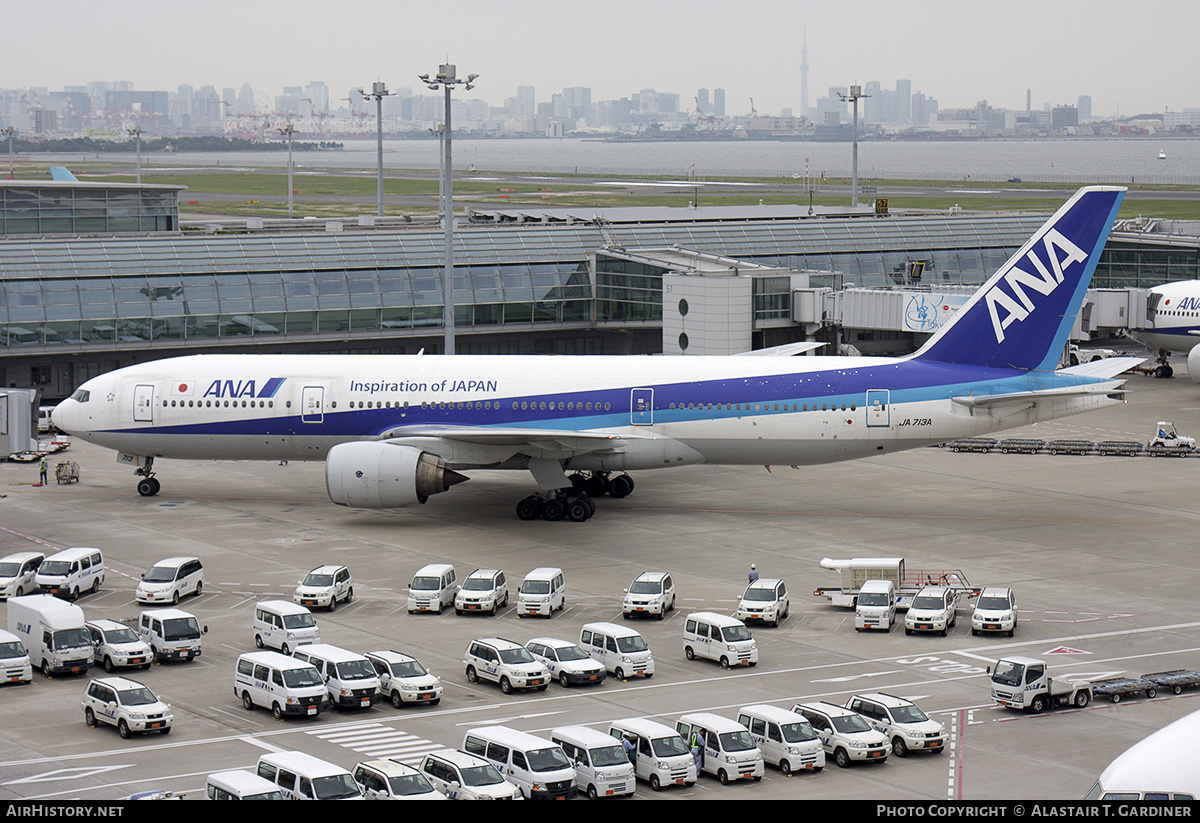 Aircraft Photo of JA713A | Boeing 777-281 | All Nippon Airways - ANA | AirHistory.net #715444