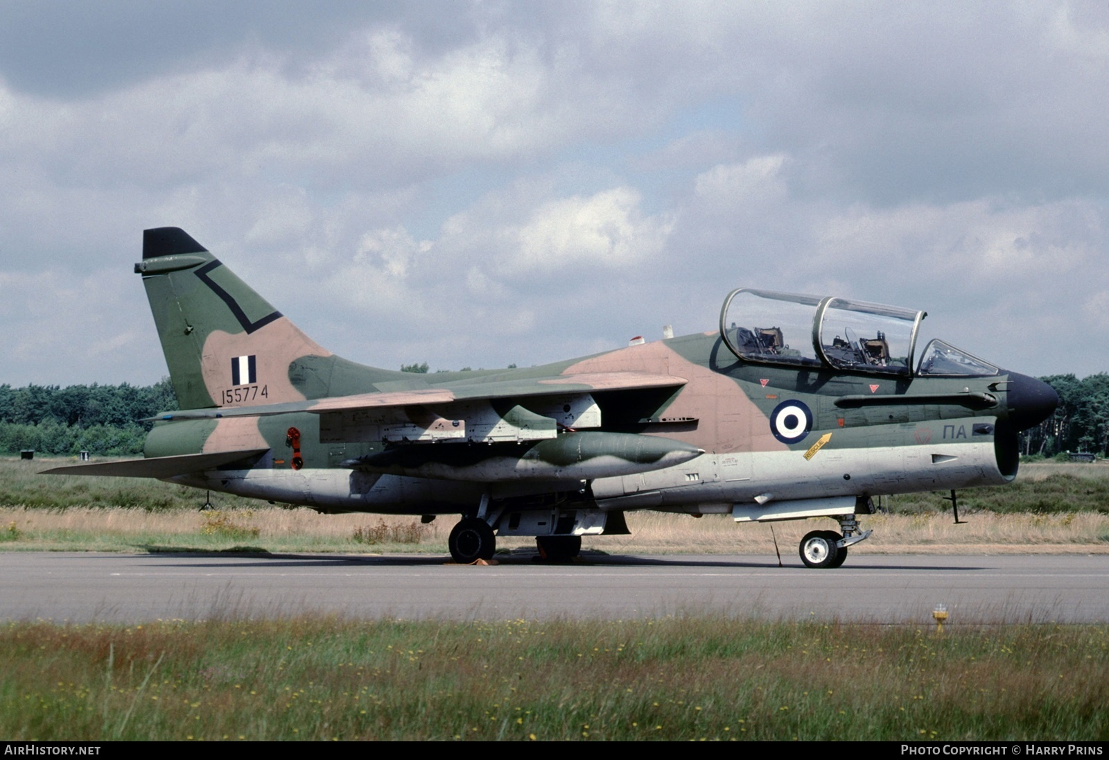 Aircraft Photo of 155774 | LTV TA-7C Corsair II | Greece - Air Force | AirHistory.net #715448