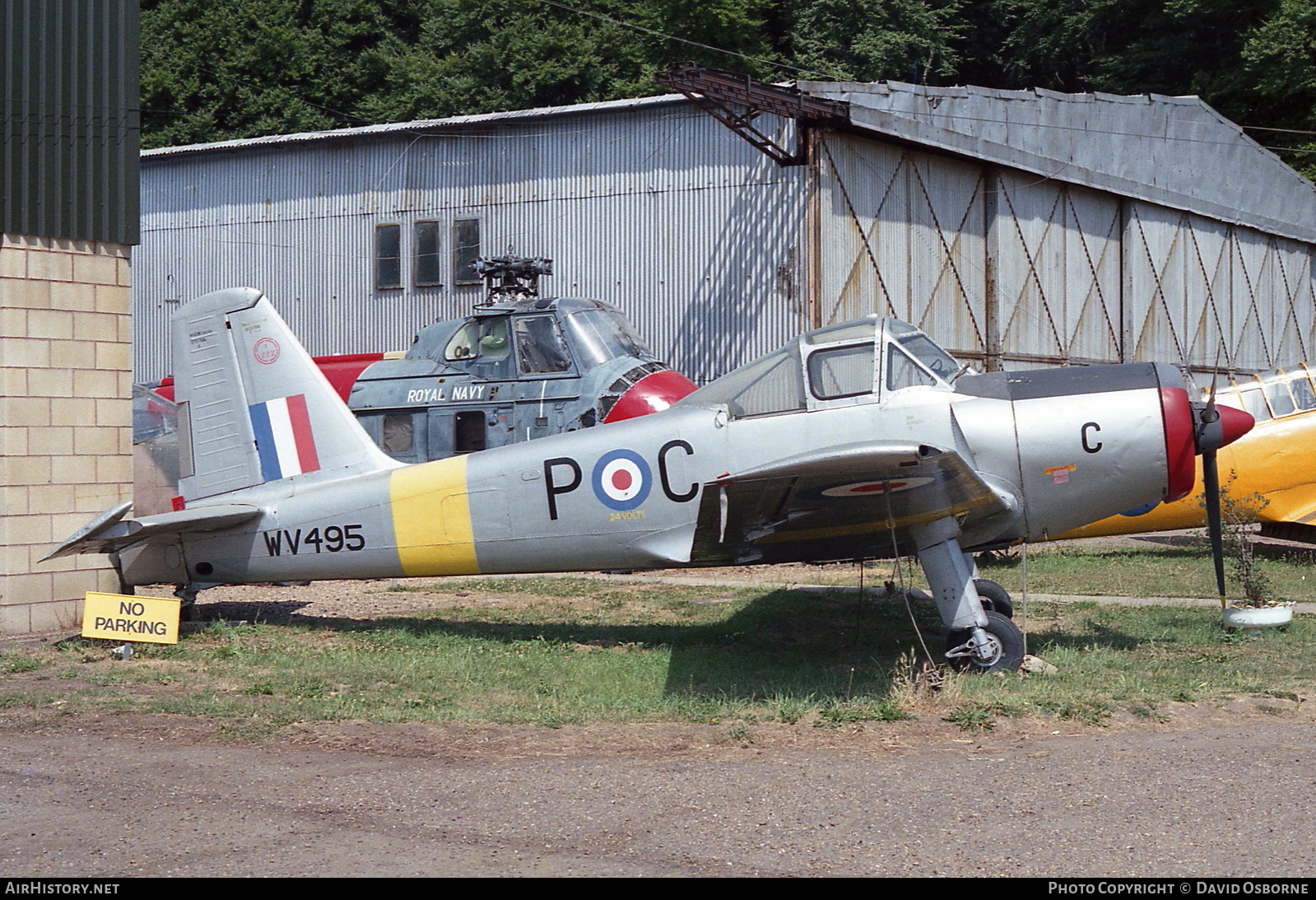 Aircraft Photo of WV495 | Percival P.56 Provost T1 | UK - Air Force | AirHistory.net #715452