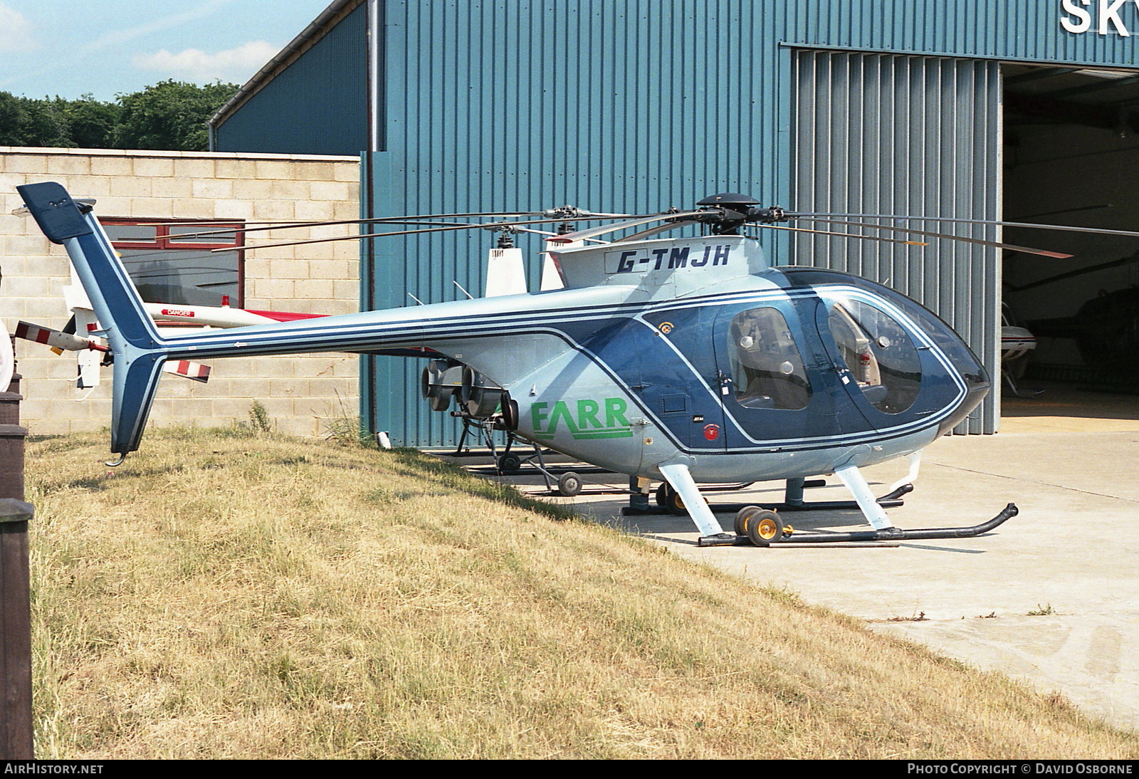 Aircraft Photo of G-TMJH | Hughes 500E (369E) | Farr Building Services | AirHistory.net #715484