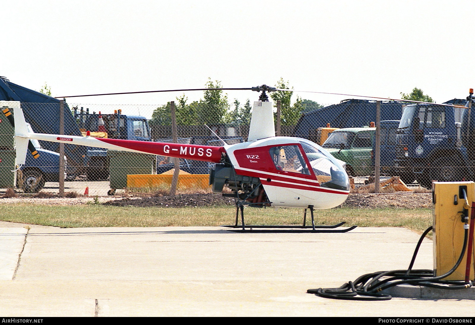 Aircraft Photo of G-MUSS | Robinson R-22 Beta | AirHistory.net #715492
