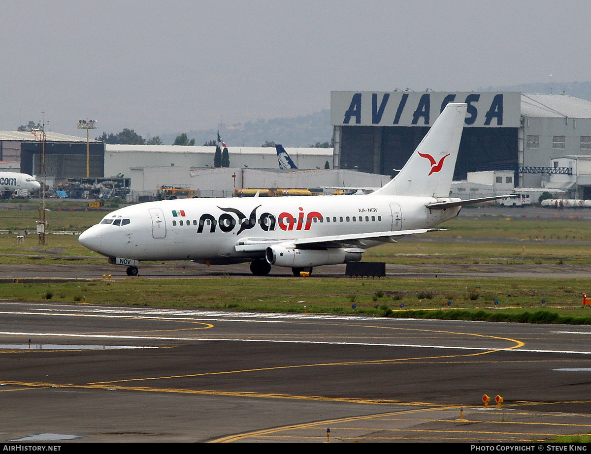 Aircraft Photo of XA-NOV | Boeing 737-247 | Nova Air | AirHistory.net #715513