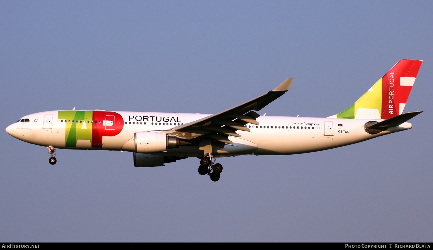 Aircraft Photo of CS-TOO | Airbus A330-202 | TAP Portugal | AirHistory.net #715524