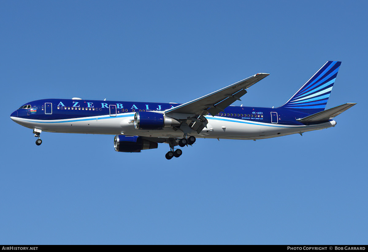Aircraft Photo of 4K-A101 | Boeing 767-32L/ER | Azerbaijan Government | AirHistory.net #715527