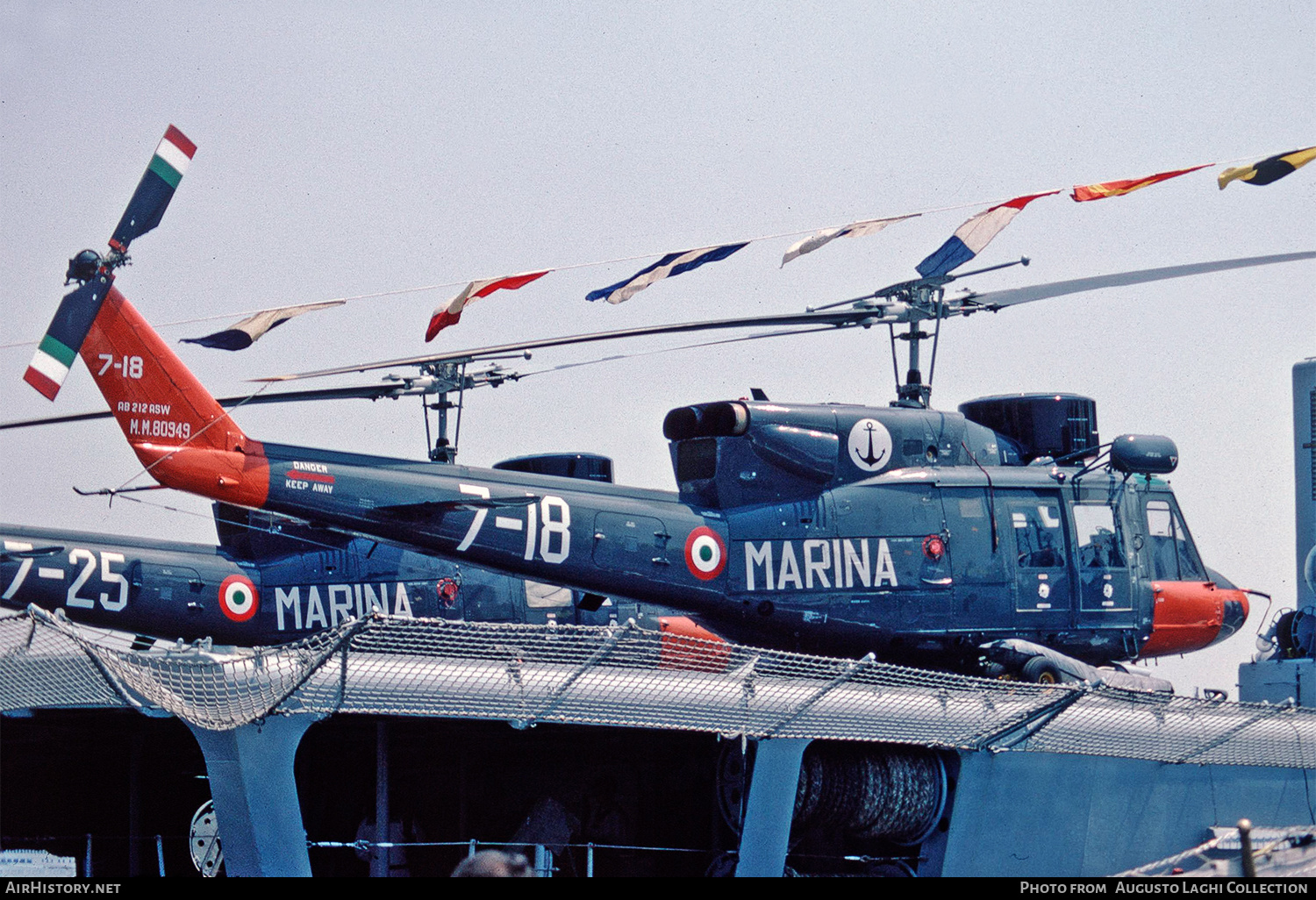 Aircraft Photo of MM80949 | Agusta AB-212ASW | Italy - Navy | AirHistory.net #715561