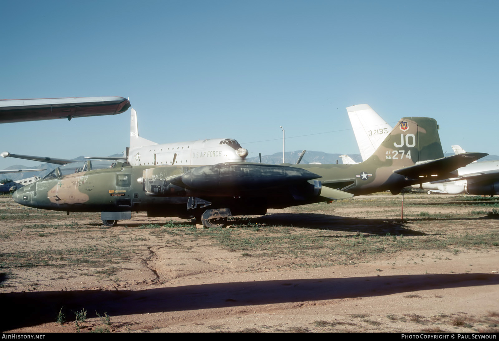 Aircraft Photo of 55-4274 / AF55-274 | Martin B-57E Canberra | USA - Air Force | AirHistory.net #715562