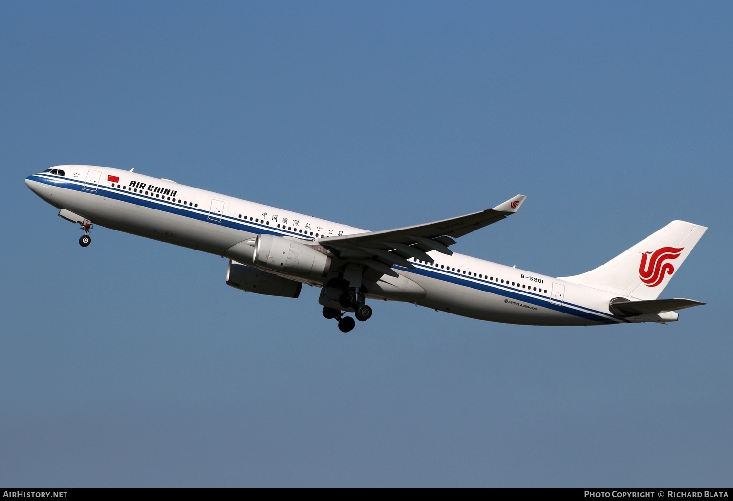 Aircraft Photo of B-5901 | Airbus A330-343E | Air China | AirHistory.net #715566