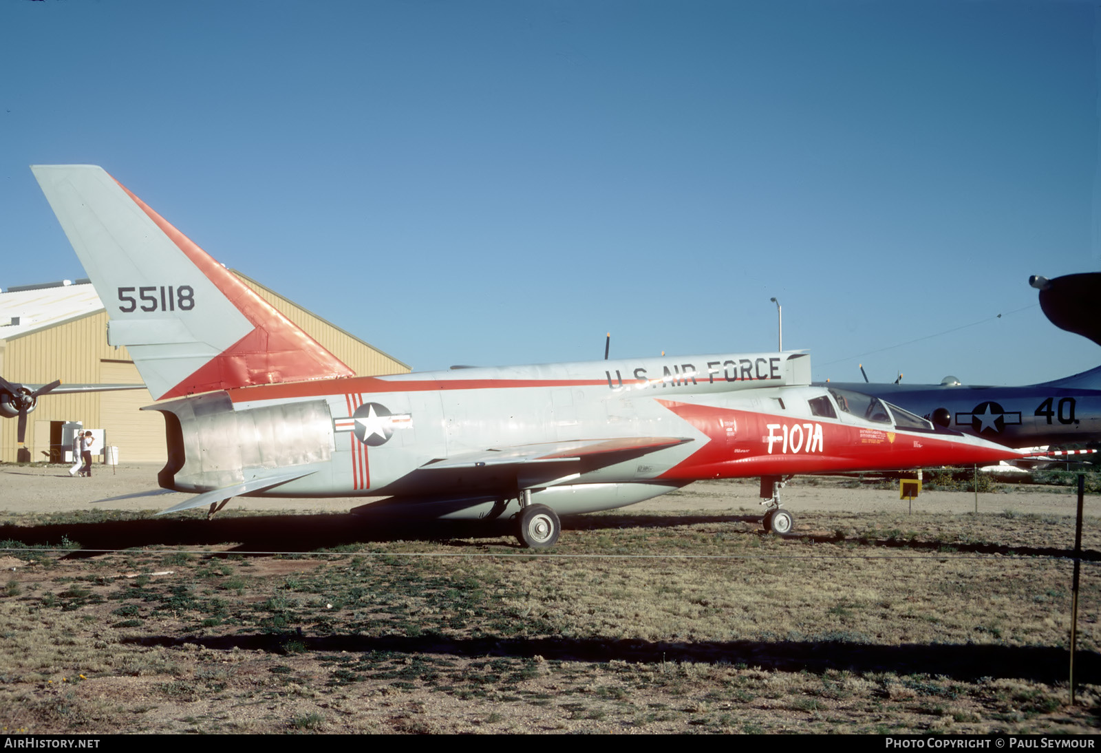 Aircraft Photo of 55-5118 / 55118 | North American F-107A | USA - Air Force | AirHistory.net #715587