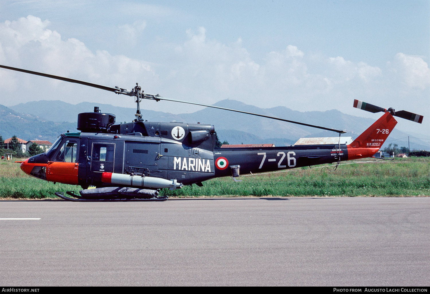 Aircraft Photo of MM80957 | Agusta AB-212ASW | Italy - Navy | AirHistory.net #715588