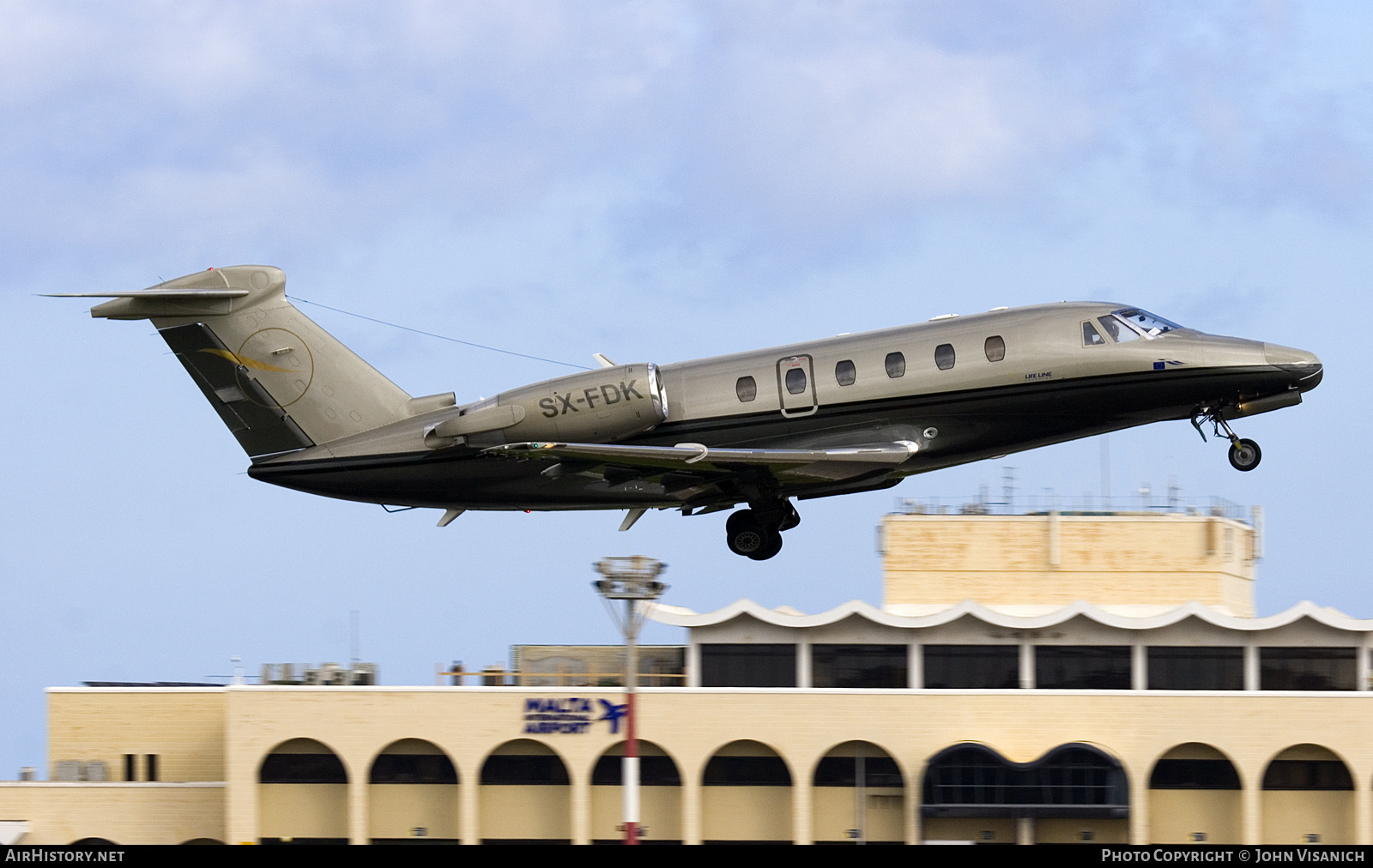 Aircraft Photo of SX-FDK | Cessna 650 Citation III | Life Line Aviation | AirHistory.net #715603
