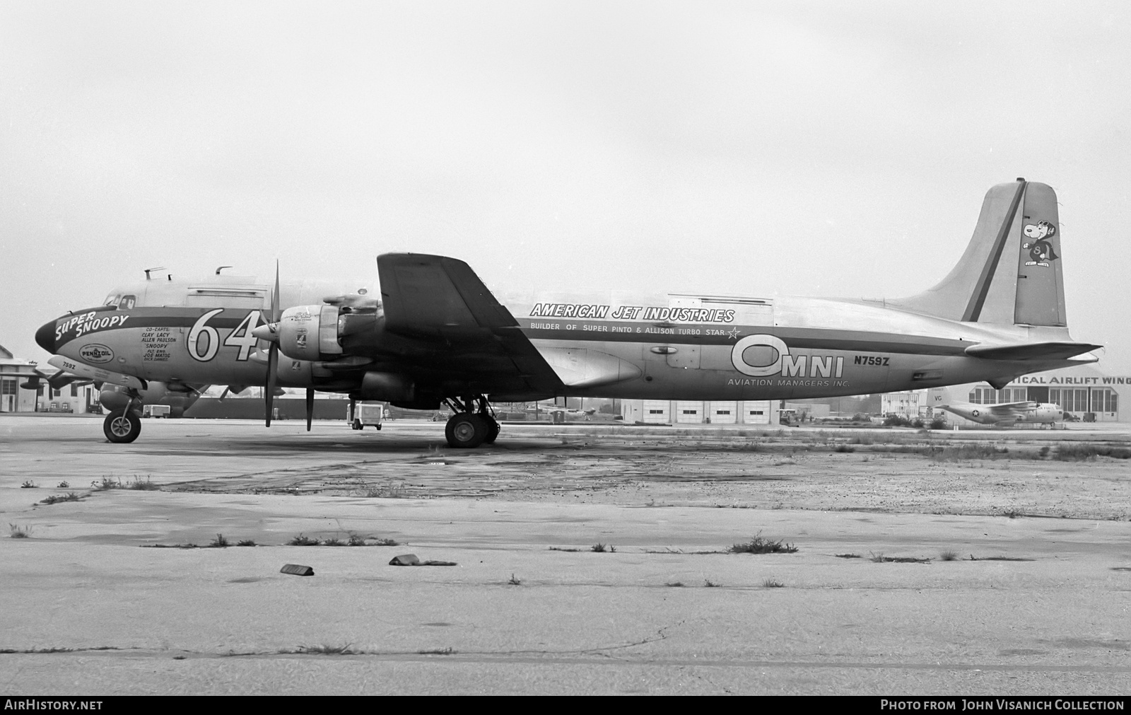 Aircraft Photo of N759Z | Douglas DC-7B(F) | AirHistory.net #715607