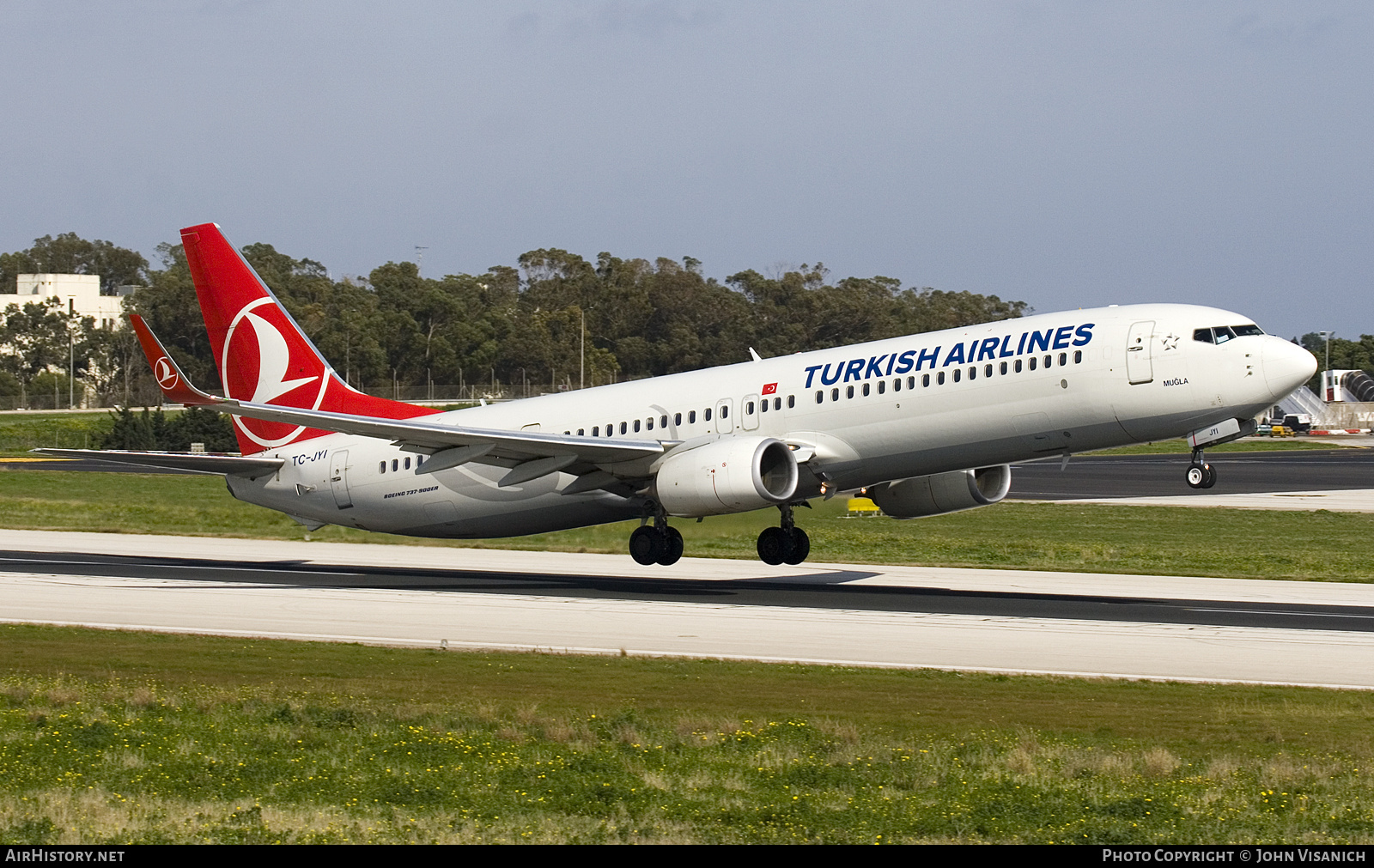 Aircraft Photo of TC-JYI | Boeing 737-9F2/ER | Turkish Airlines | AirHistory.net #715610