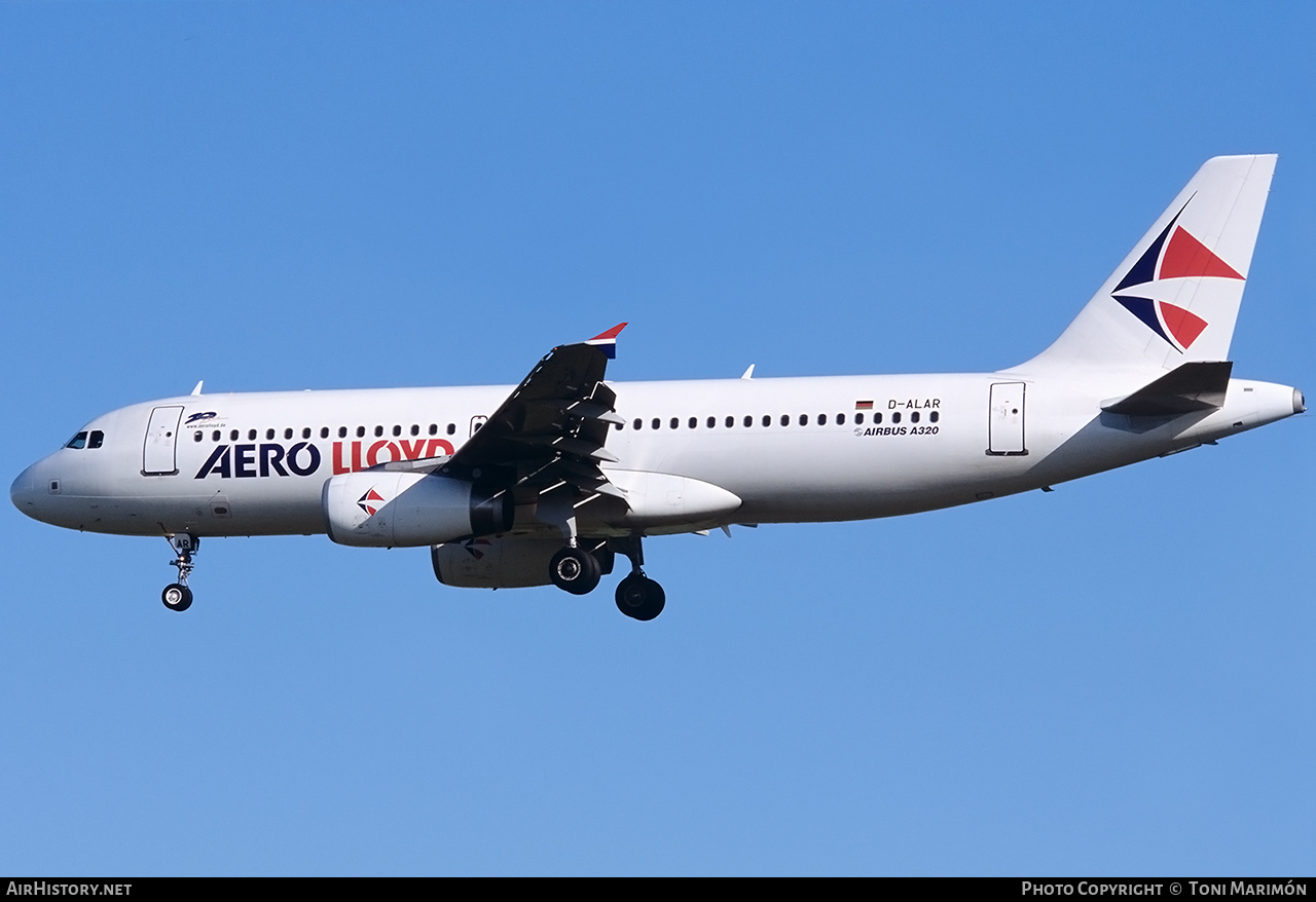 Aircraft Photo of D-ALAR | Airbus A320-232 | Aero Lloyd | AirHistory.net #715627
