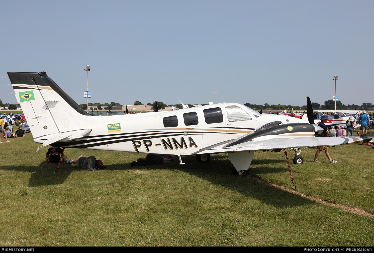 Aircraft Photo of PP-NMA | Hawker Beechcraft G58 Baron | AirHistory.net #715642