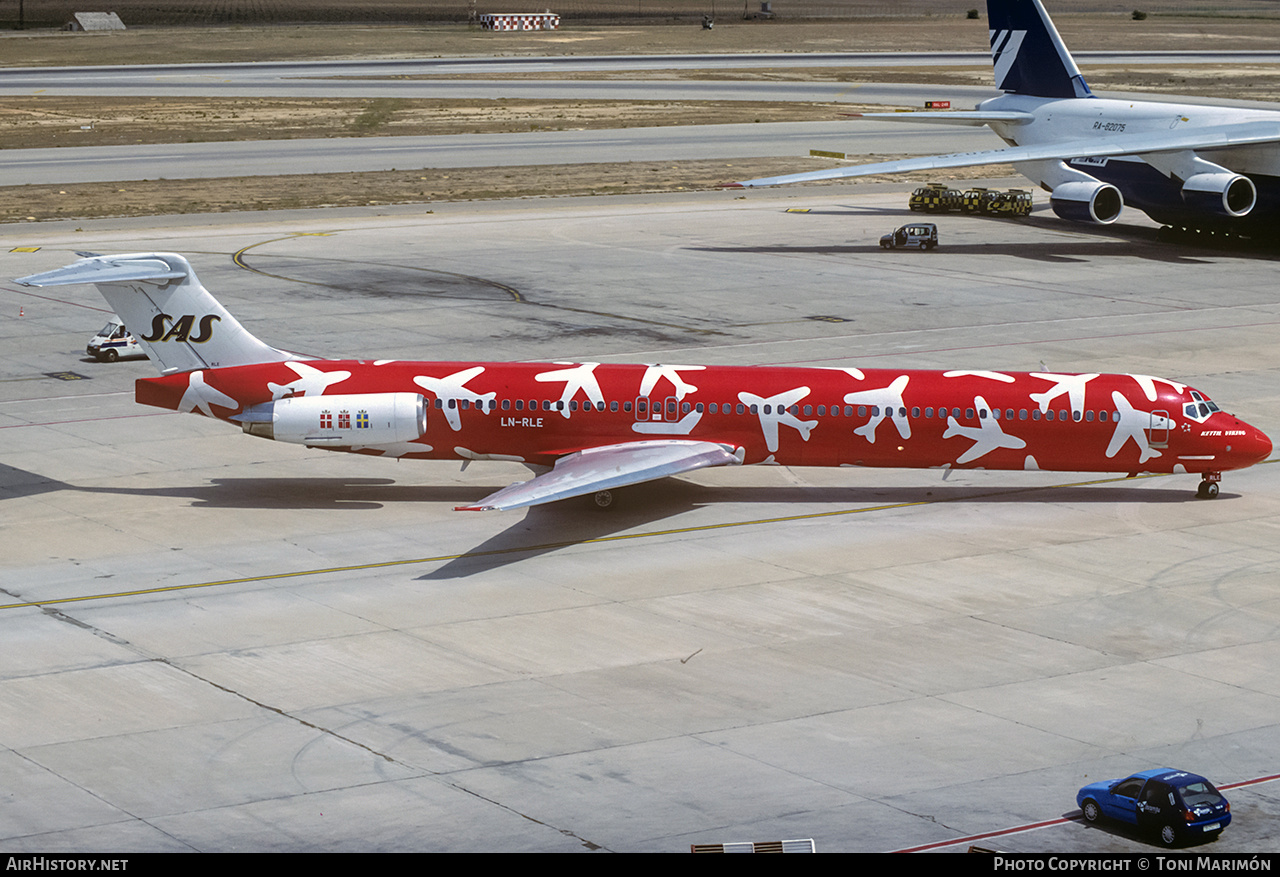 Aircraft Photo of LN-RLE | McDonnell Douglas MD-82 (DC-9-82) | Scandinavian Airlines - SAS | AirHistory.net #715644
