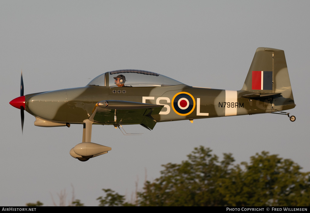 Aircraft Photo of N798RM | Van's RV-8 | UK - Air Force | AirHistory.net #715709