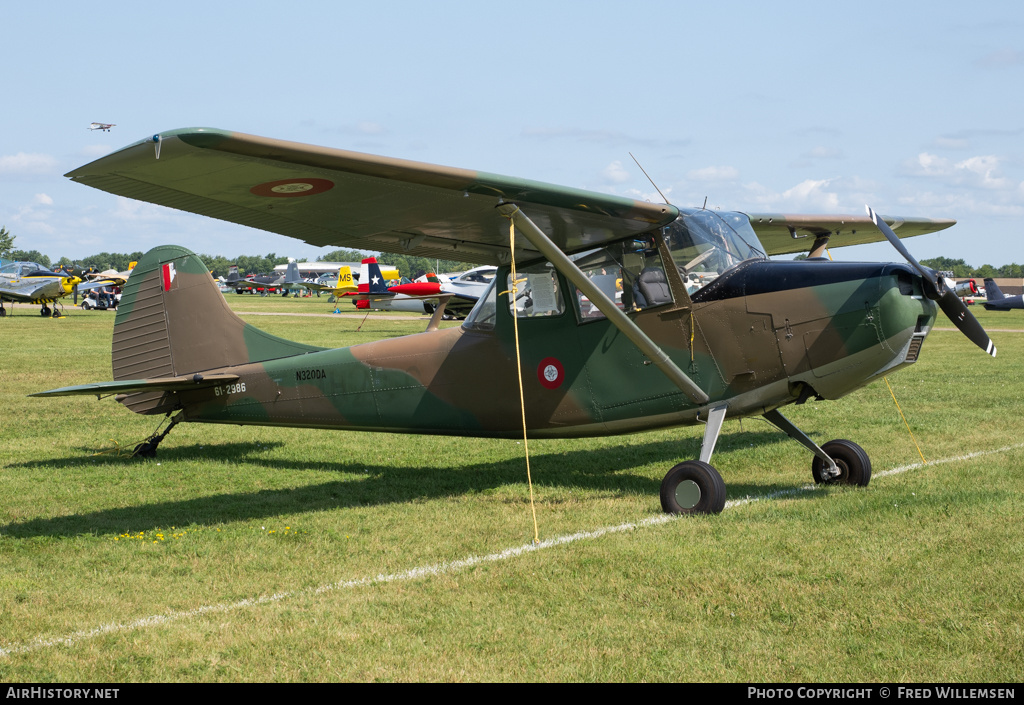 Aircraft Photo of N320DA / 61-2986 | Cessna O-1E Bird Dog | Malta - Air Force | AirHistory.net #715720